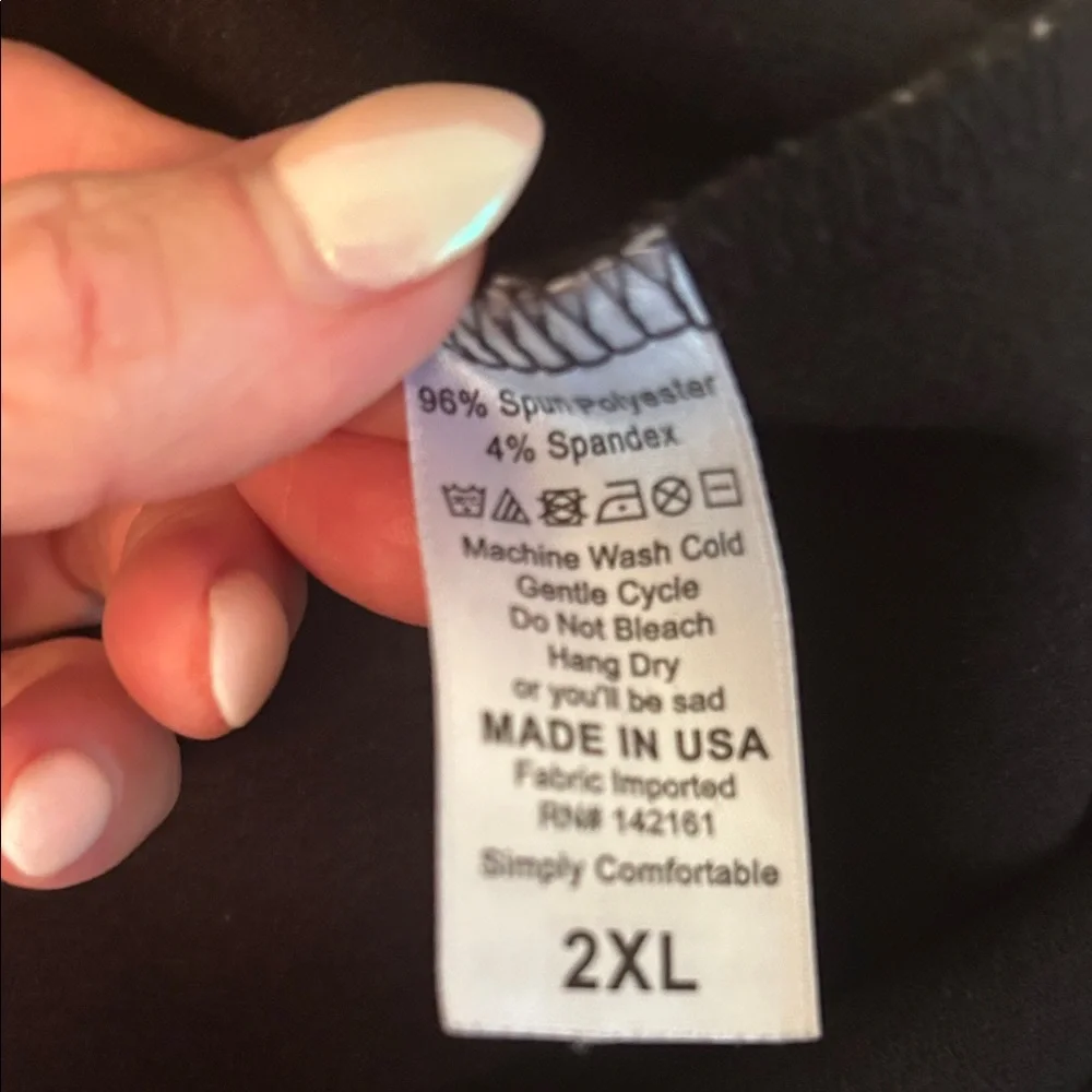 LuLaRoe Gray and Black Pencil Skirt
